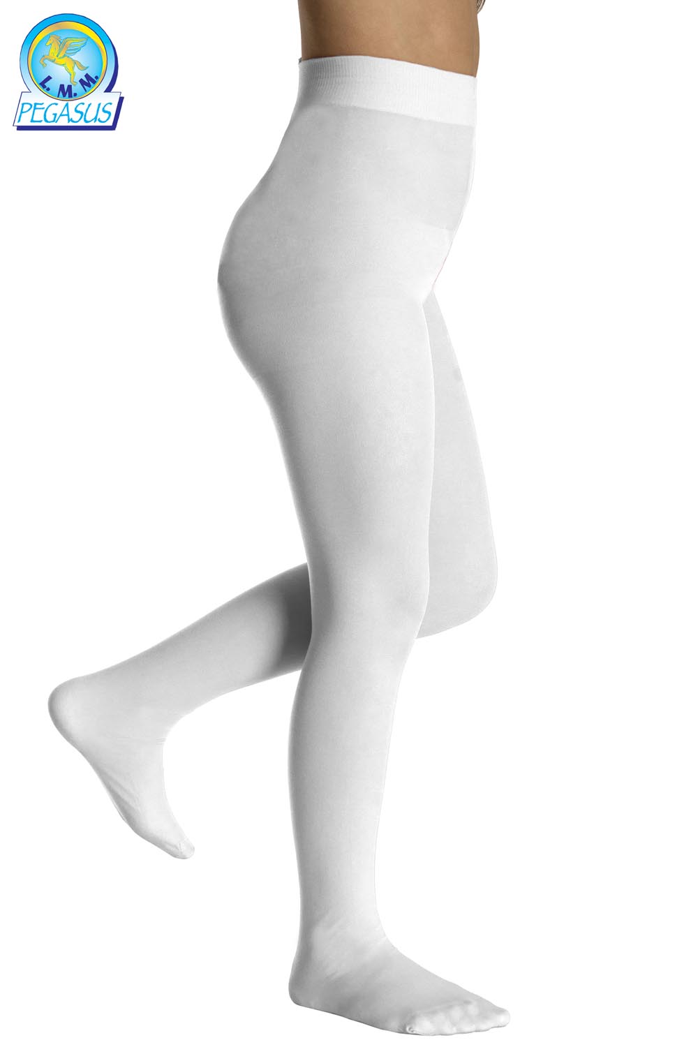 CALZE COLLANT TINTA UNITA BAMBINA BIANCO